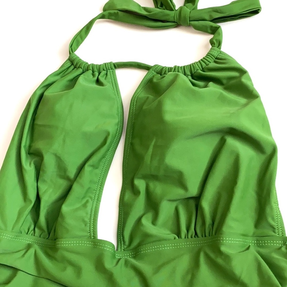 Eomenie One Piece Backless Tummy Control Swimsuit View 4